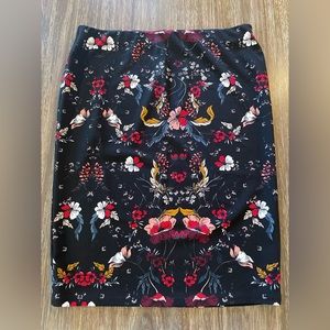 Jules and Leopold Floral Pencil Skirt.